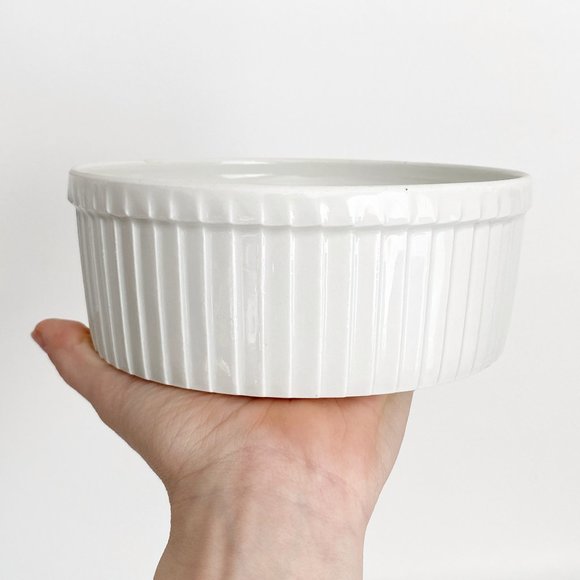 PILLIVUYT Kitchen Vintage Pillivuyt France White Round Porcelain